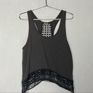 Urban Outfitters.  Gray tank. Size M